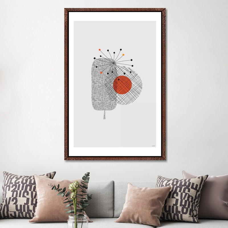 Flowers IV by TomasDesign - Gallery-Wrapped Canvas Giclée on Canvas, Classic Wood, 101.6 cm H x 66.04 cm W x 3.175 cm D