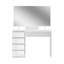 Pilade Dressing Table with Mirror