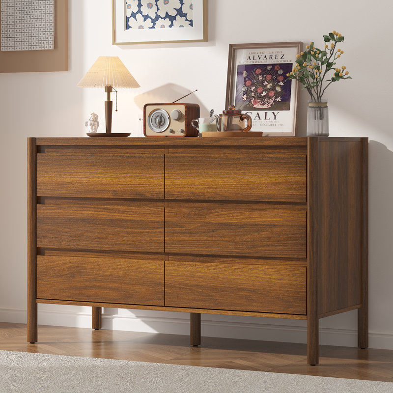 Commode 6 tiroirs l 47,2 po