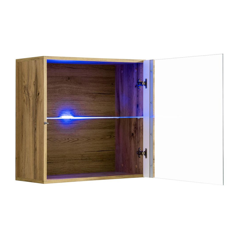 Display Cabinet, Oak Wotan