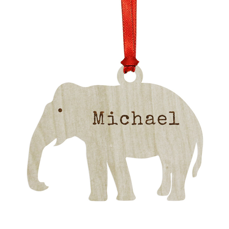 Figurine de Noël suspendue personnalisée