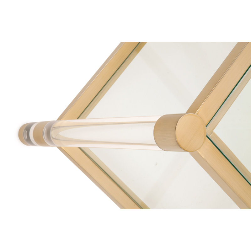 Table de bout Camdyn, Lucite