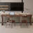 Light-walnut Rectangular Solid Wood desk-1301287633