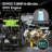 4200PSI Commercial Gas Pressure Washer, 2.4 GPM Residential Power Washer, 209CC,  7.0HP,  Cold Water, 25' Hose, Clean Machine, Onboard Soap Tank, Spray Gun and Wand, 4 Nozzle Set, for Cars/Fences/Driveways/Homes/Patios/Furniture