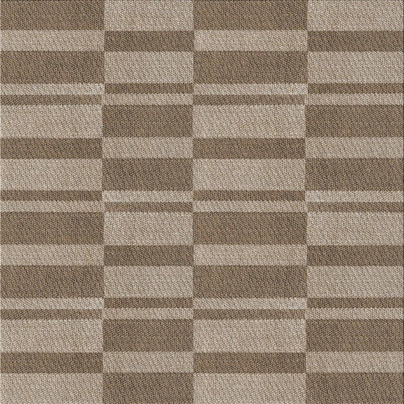 Tapis de surface d’amande à motifs, Carré 3 pi