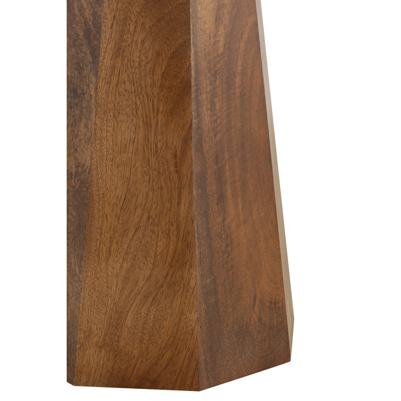Table d'appoint en bois naturel Aaleeyah