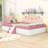 Upholstered Daybed with Staircase and Safety Fence-1009486698-1039092971