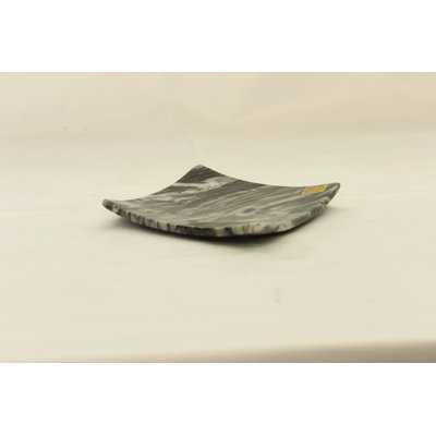 Black Marble Coaster Tray
