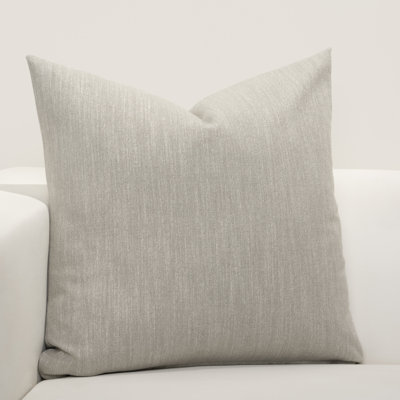 Lumiere Truffle Square Pillow Cover & Insert