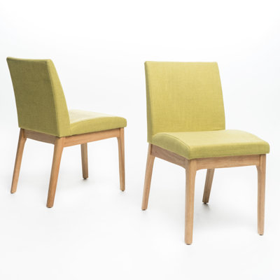 2pcs Fabric Alluring Dining Seats - 17.52"w X 32.09"h, 19.25" Seat H, Assembly Intriguing Chairs