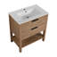 Meuble-lavabo simple avec plateau en céramique Kasperi