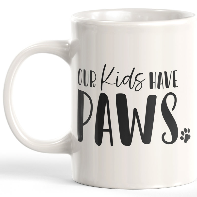 Tasse à café nos enfants a Paws, 11 oz, Plastique
