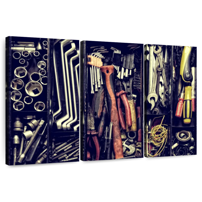 Tool Box, 28" H x 45" W