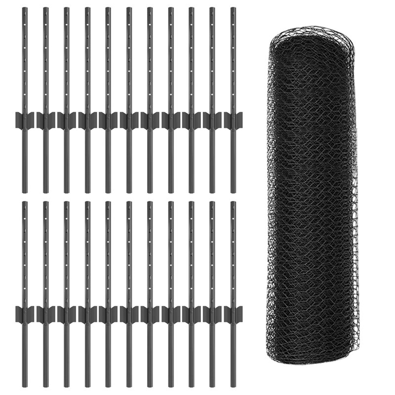 40 cm H x 5000 cm W Fencing Kits Fencing