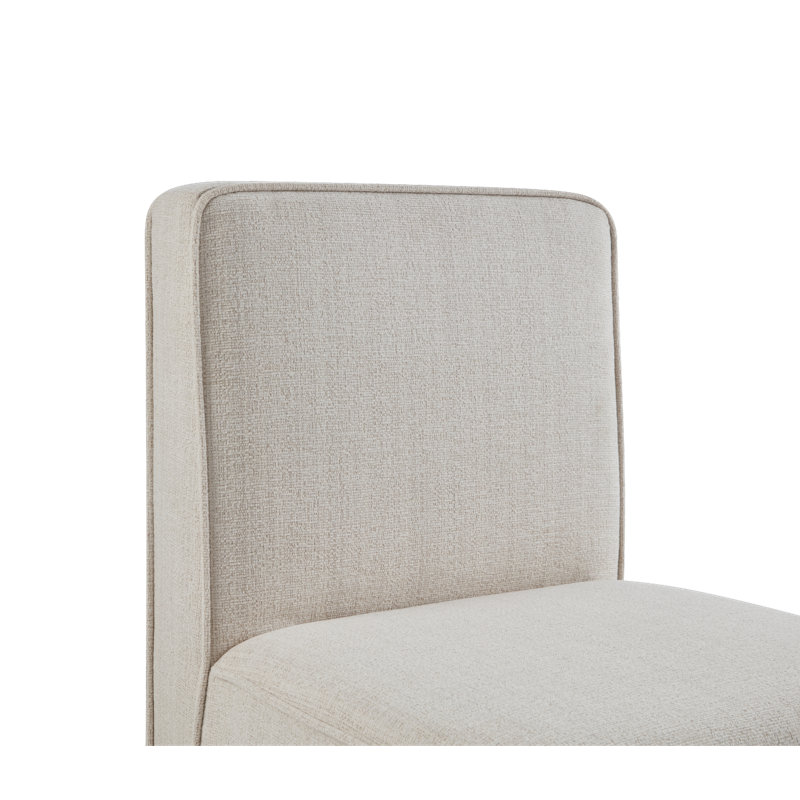 Chaise de salle à manger avec roulettes