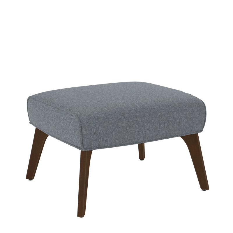 Upholstered Ottoman, Pecan, 61471-61