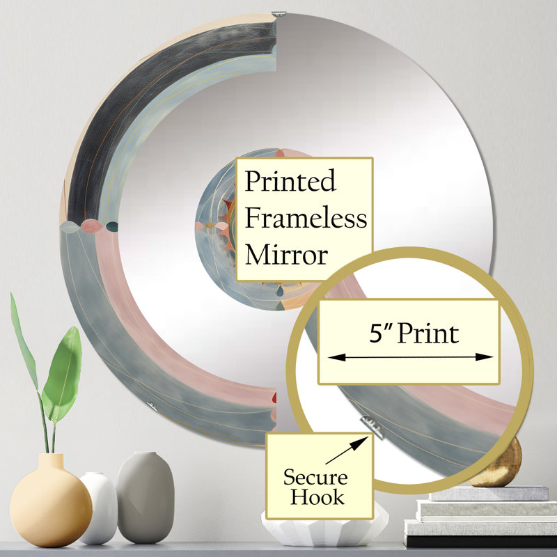 Miroir mural Serendipity, 23,6 po x 23,6 po