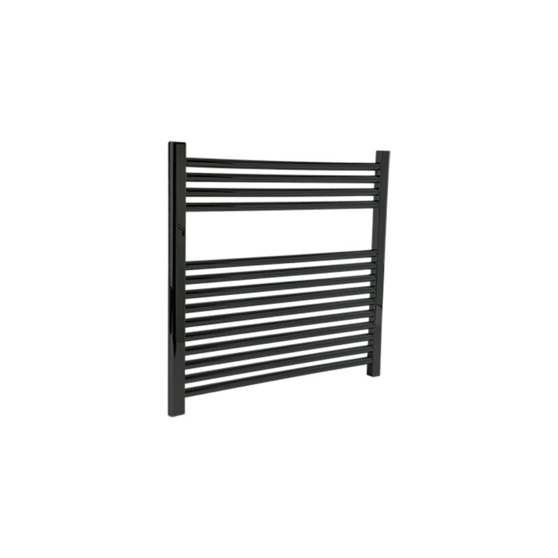 Denby Wall Mount Electric Towel Warmer, Black, 27" H x 29.5" W x 5.19" D