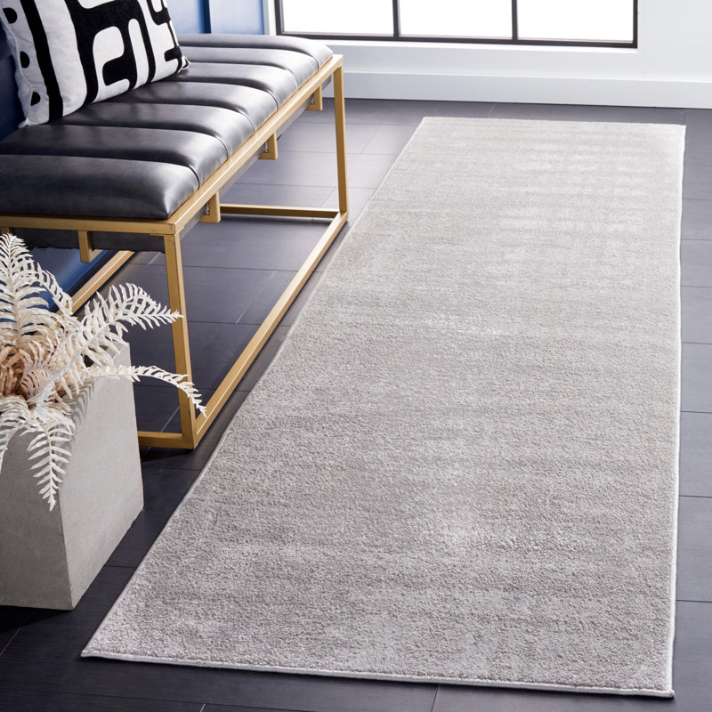Briadhea-Lyn Non-Slip Performance Solid Color Rug, Runner 2'8" x 9'
