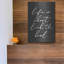 «Lick the Bowl» par Lettered & Lined, art mural en métal-1548497388