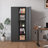 72"H Metal Garage Storage Cabinet, Tool Steel Locking Cabinet With Doors And 4 Shelves, Tall Cabinets For Garage Storage Systems Lockable File Cabinet For Home Office, Classroom/Pantry