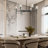 Lutina Light Chandelier with Cylinder Glass Shades for Living Room, Dining Room-7315187-252513490