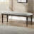 Norton Polyester Upholstered Bench