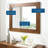 Kali Wall Mirror - Brown