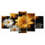«Yellow Mums», ensemble d'art sur toile Fusion Mums