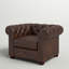 Fauteuil Chesterfield Huskins 45,5 po