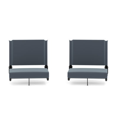Fender Padded Stadium Chair with Handle and Bleacher Hook by Freeport Park