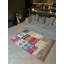 Tapis décoratif rétro à motif floral et à motifs mixtes de la collection Barcelona-1929926982