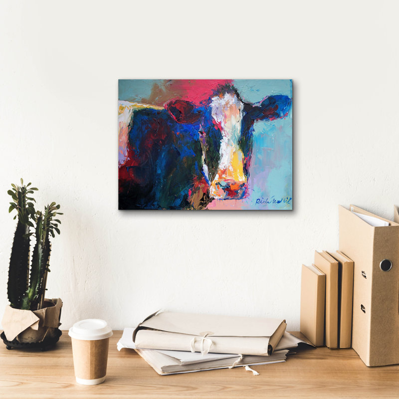 Épopée «Art B Cow» par Richard Wallich, Canv «Art B Cow» par Richard Wallich