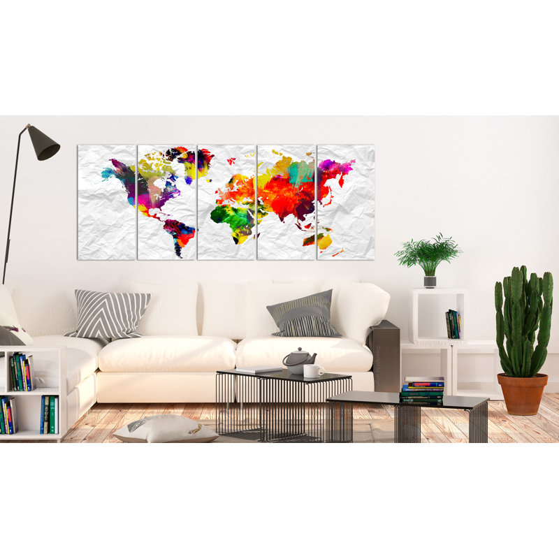 No Frame Print on Canvas, 80cm H x 200cm W