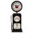 Analog Metal Quartz Movement / Crystal Tabletop Clock in Black