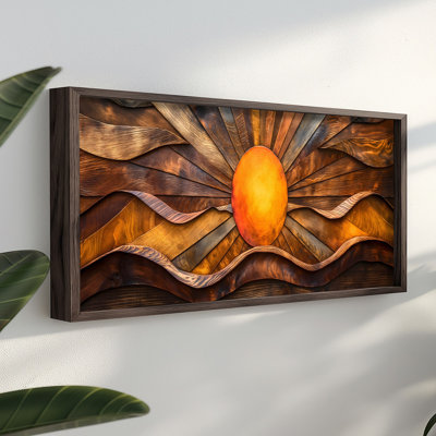 Elegant Decorative Framed MDF Painting, 47.2 x 15.7 x 0.1 inches | 100% MDF with 3 mm Thickness, 100% Spruce Frame | UV Printed Artwork, Perfect for Living Room, Bedroom, or Office Decor, Stylish and Durable