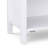 Warm Shaker Solid Wood 24 inch Wide Transitional Nightstand in White