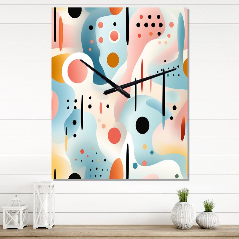 Jaquelyne - Horloge murale moderne, Très petit