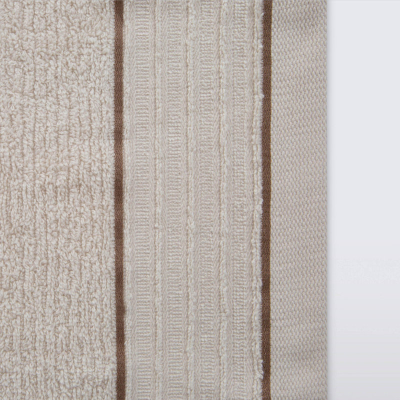 Serviette de bain 100% coton Ebbonie, Beige