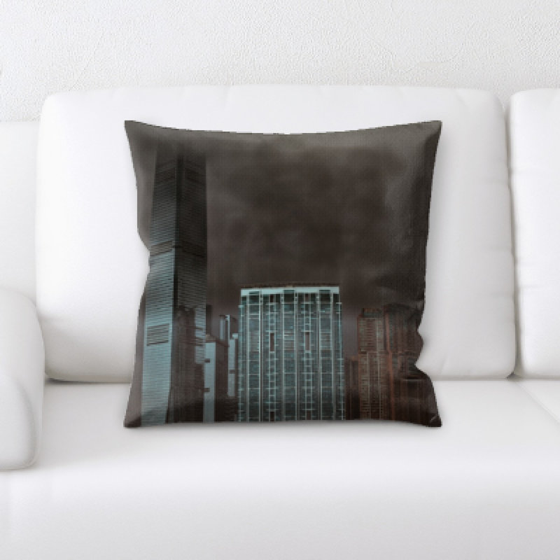 Microsuede Throw Pillow