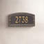 Hamilton Personalized Standard 1-Line Wall Address Plaque-1293694901-1293694904