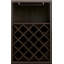 Armoire à vin à finition espresso