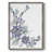 Periwinkle Patch III Framed Print - Solid Wood-1305945894