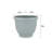 Wham Etruscan 47cm Round Planter Pack of 4 Soft Grey