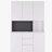 74" Kitchen Pantry Cabinet With Charging Station-460841465