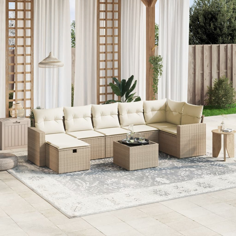 Ensemble de canapé de jardin Vidaxl