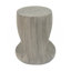 Table d'appoint creuse, texture semblable au bois-1739057142