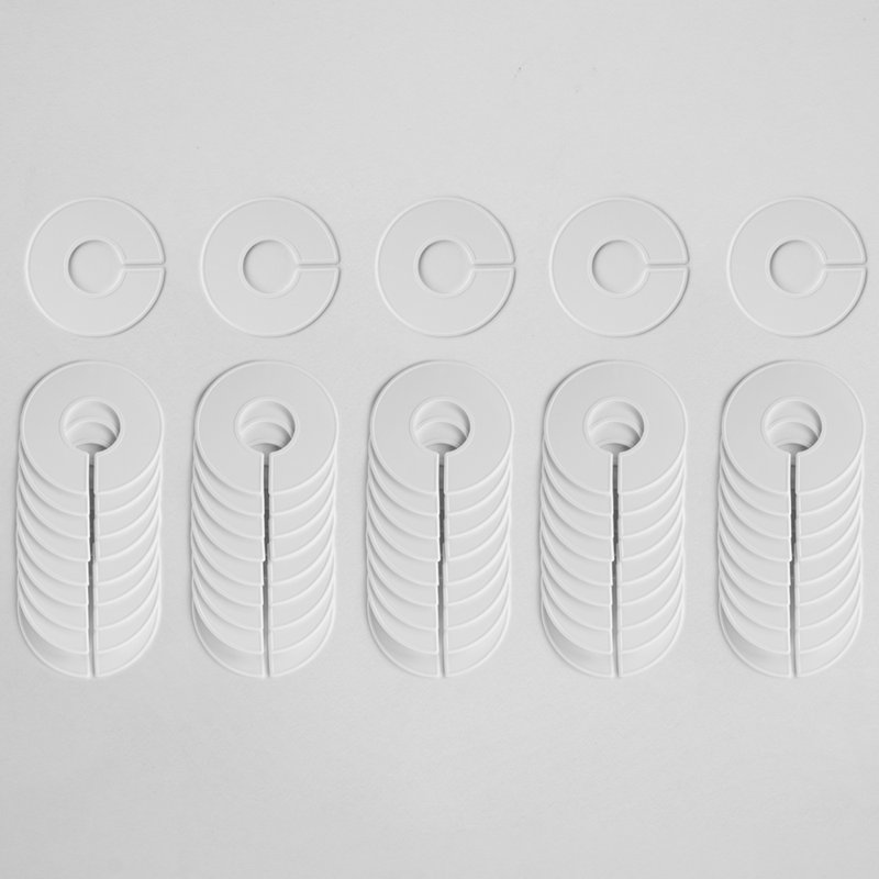 Cloison ronde Kingery, Blanc