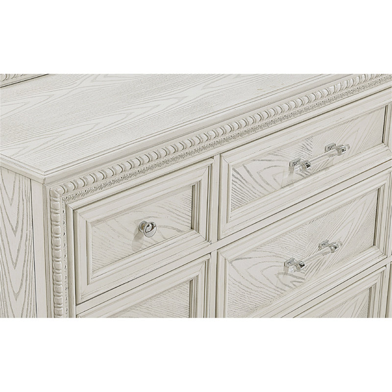 Commode de rangement 6 tiroirs Traditional
