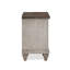 Table de chevet 2 tiroirs Gurkamal, brun moka-2087827273